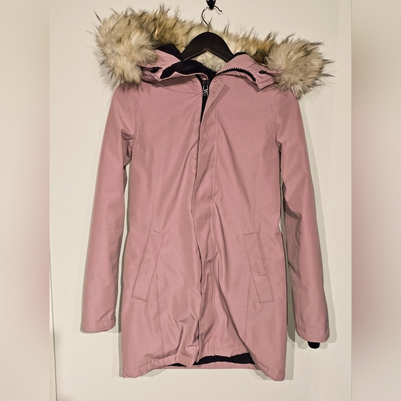 Aritzia TNA Haven Parka Pink Size XS, premium goose down - Picture 2 of 7